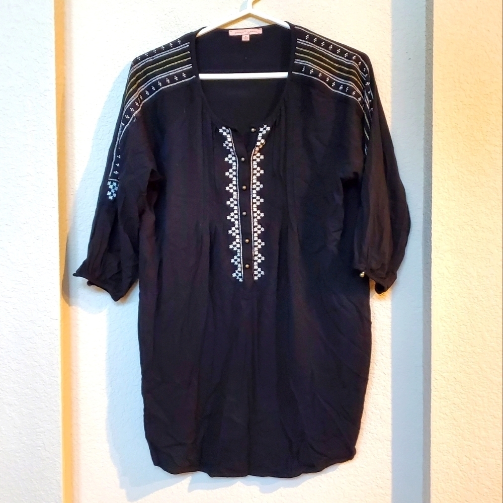 Gibson Latimer L/S Tunic Top. Size S
